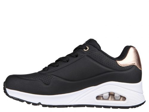 Skechers 177094 BLK divatos női sneaker