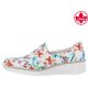 Rieker 53766 90 virágmintás női slip on