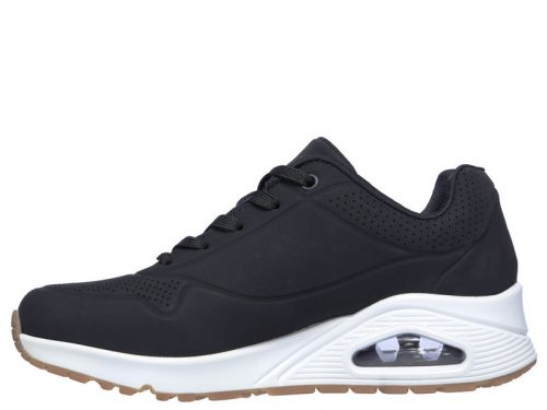 Skechers 73690 BLK divatos női sneaker